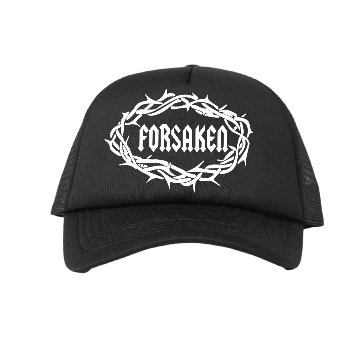 ‘Forsaken’ Black Foam Trucker Hat