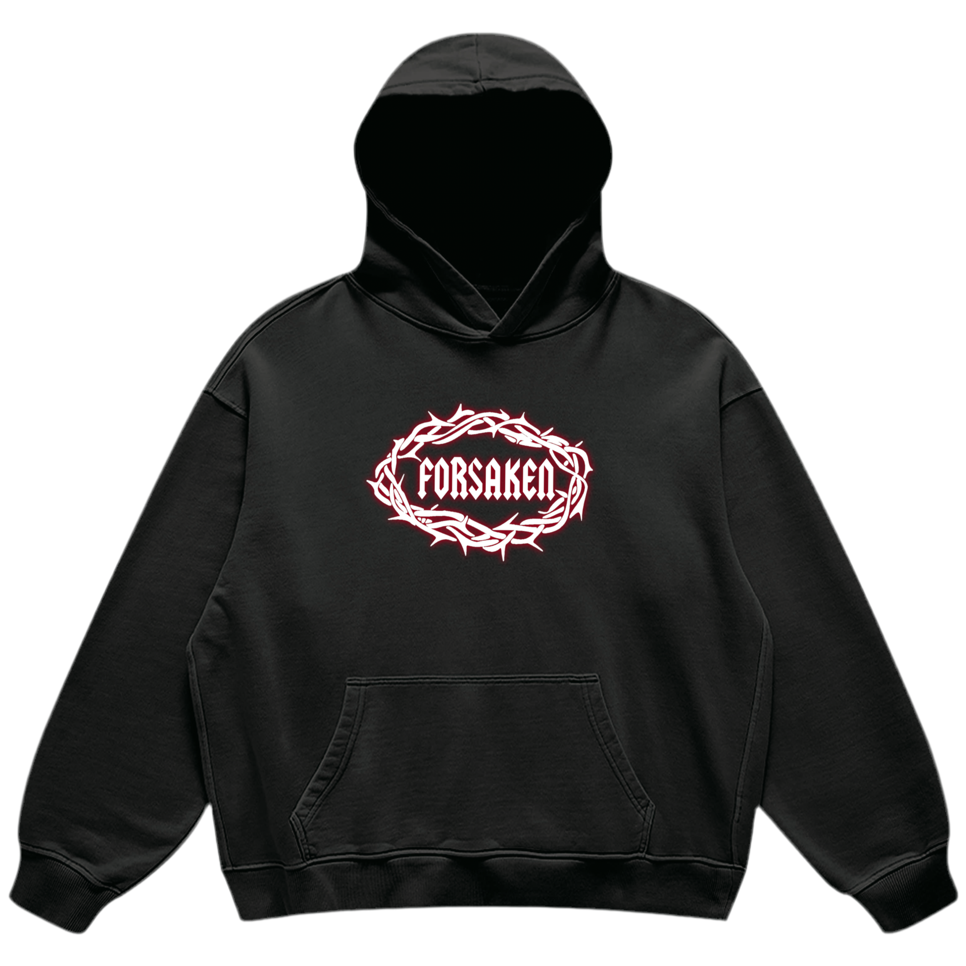 ‘Pain Killer’ Unisex Super Heavyweight Oversized Retro Hoodie